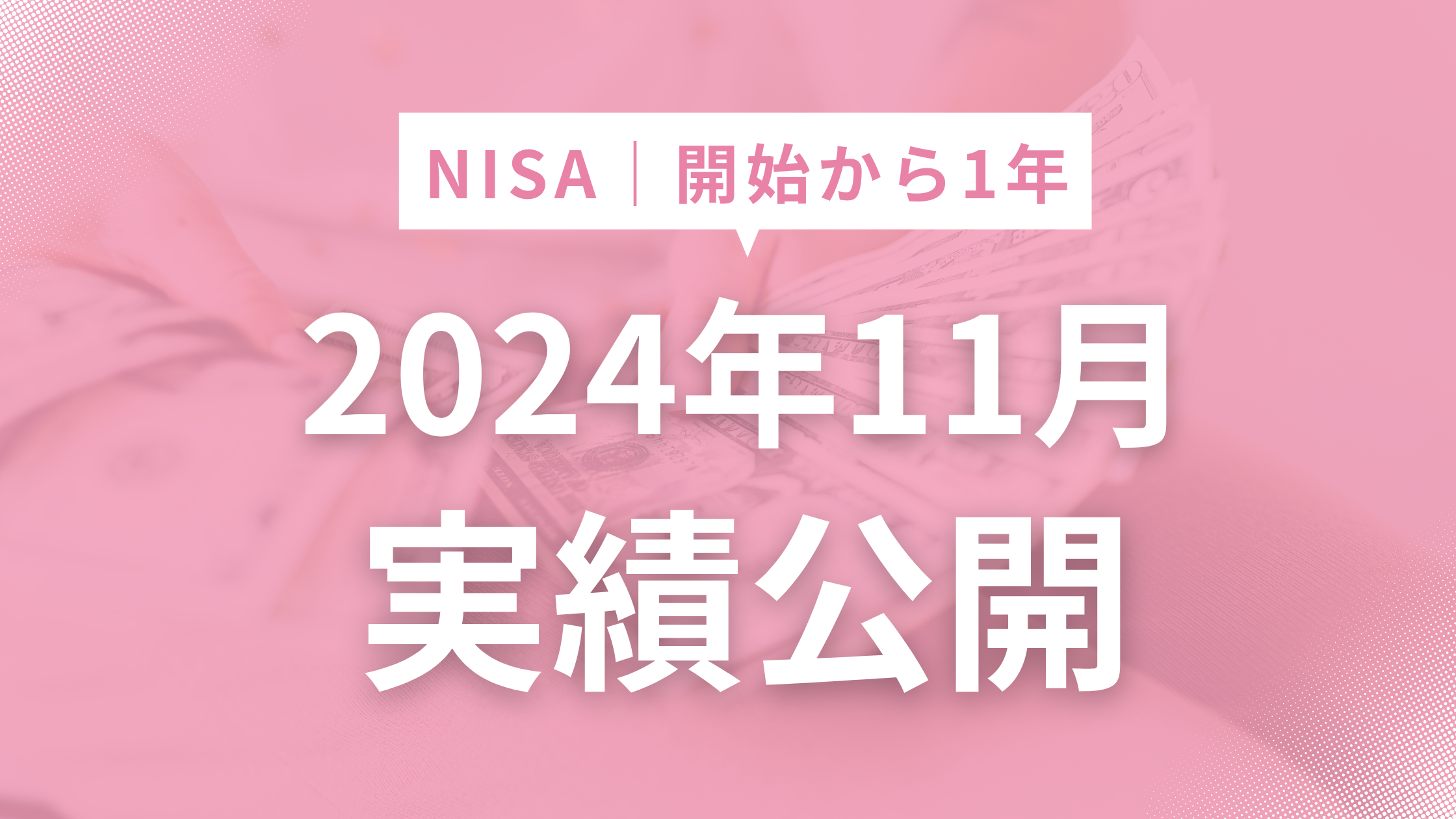 NISA実績2024年11月